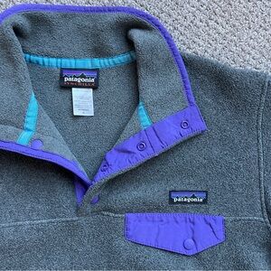 Patagonia Grey Women's Lightweight Synchilla® Snap-T® Fleece Pullover